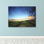 The Royal Crescent, 1767-75 Canvas Afdruk (Insitu (Houten vloer))