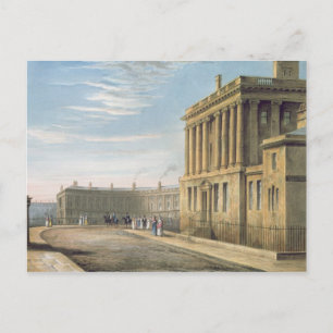 The Royal Crescent, Bath 1820 Briefkaart