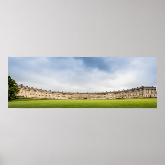 The Royal Crescent, Bath, UK Poster (Voorkant)