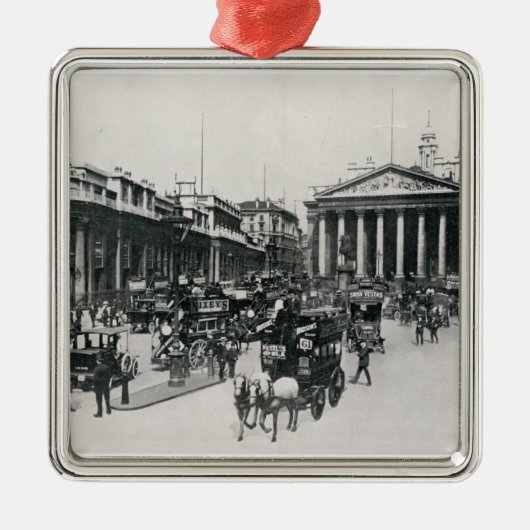 The Royal Exchange, Londen Metalen Ornament (Voorkant)