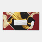 The Royal Flow Regal Crimson Diamond Liquid Gold Bureaumat (Keyboard & Muis)