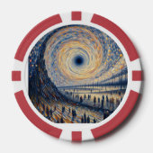 "The Royal Flush Robbery: Een pokerchip-heist" Poker Chips (Voorkant)