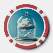 "The Royal Flush Robbery: Een pokerchip-heist" Poker Chips (Achterkant)