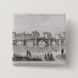 The Royal Jubilee Exhibition Vierkante Button 5,1 Cm