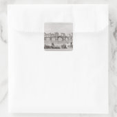 The Royal Jubilee Exhibition Vierkante Sticker (Tas)
