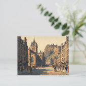 The Royal Mile at Edinburgh J Briefkaart (Staand voorkant)