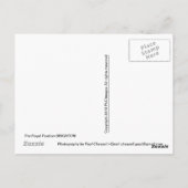 The Royal Pavilion-BRIGHTON Briefkaart (Achterkant)