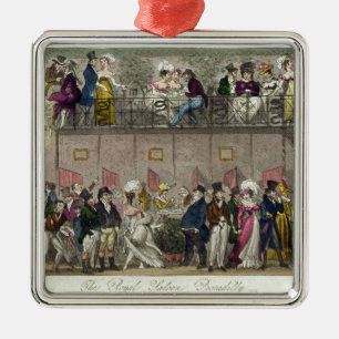 The Royal Saloon, Piccadilly, uit 'The English Sp Metalen Ornament