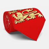 The Royal Seal of King Richard I of England Stropdas (Opgerold)