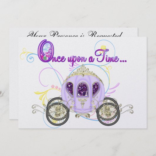 The Royal Wedding / Party 3 - SRF Kaart (Voorkant / Achterkant)