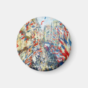 The Rue Montorgueil, Paris, Festival of June Magneet