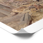 The Ruins of the Tuileries, 1871 Poster (Hoek)