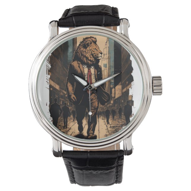 The Ruler of Wall Street Horloge (Voorkant)