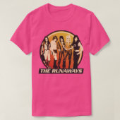 The Runaways 70s Rock Band T-shirt (Design voorkant)