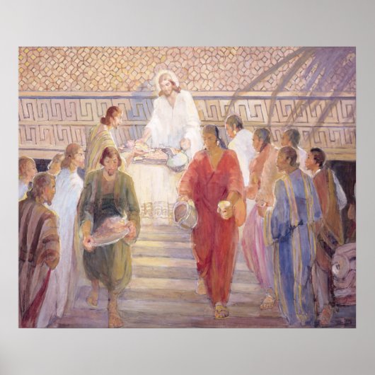 The Sacrament, 1950-51, Minerva Teichert (1888-197 Poster (Voorkant)