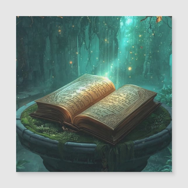 The Sacred Book of Moss and Magic (Voorkant)