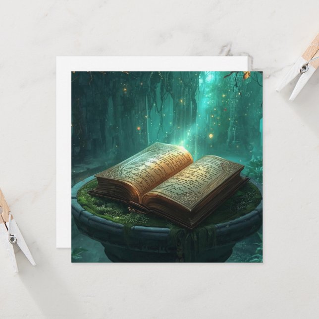 The Sacred Book of Moss and Magic (Voorkant / Achterkant in situ)