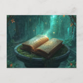 The Sacred Book of Moss and Magic Briefkaart (Voorkant)