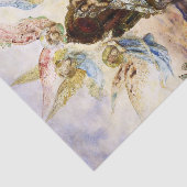 "The Sacred Elephant" van Gustave Moreau Tissuepapier (Detail)