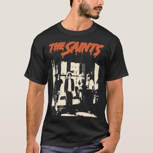 The Saints Punk Rock Classic T-Shirt (Voorkant)