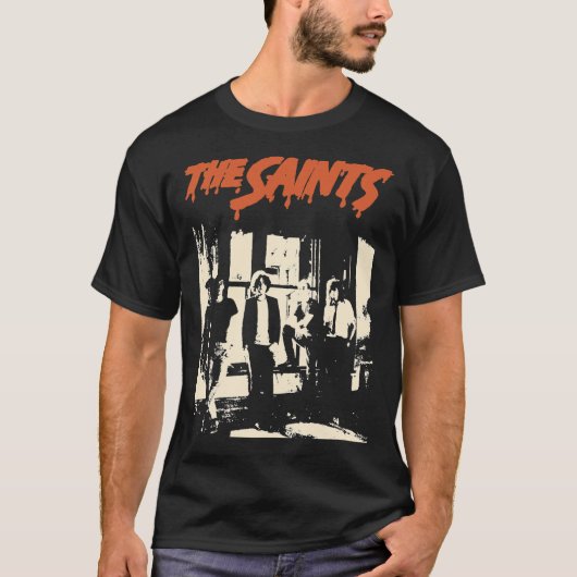 The Saints Punk Rock Classic T-Shirt (Voorkant)
