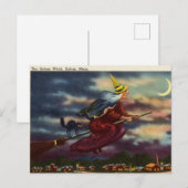 The Salem Witch, Salem, Massachusetts Briefkaart (Voorkant / Achterkant)