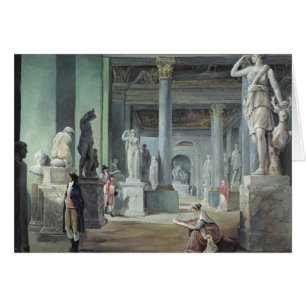 The Salle des Saisons at the Louvre, c. 1802