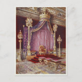 The Salle du Trone in Palace door Edwin Foley Briefkaart (Voorkant)