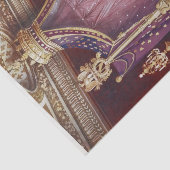 The Salle du Trone in Palace door Edwin Foley Tissuepapier (Detail)