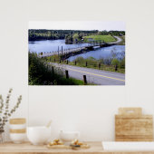 The Salmon River Bridge, Guysborough Co., N.S. Poster (Keuken)