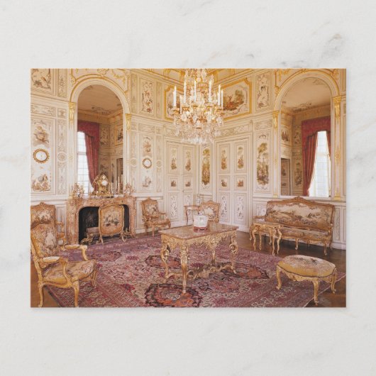 The Salon Chinois, c.1740 Briefkaart (Voorkant)