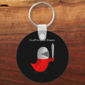 The Sammy Bird - I'm Off To Battle Dragons  Sleutelhanger (Voorkant)