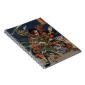 The samurai warriors Tadanori and Noritsune Notitieboek (Rechterzijde)