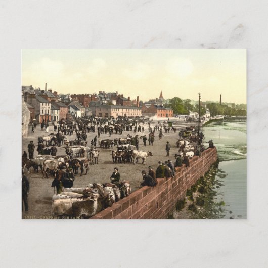 The Sands, Dumfries, Schotland Briefkaart (Voorkant)