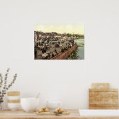 The Sands, Dumfries, Schotland Poster (Keuken)