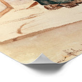 The Sandwich Board Man, Boulevard du Temple, 1839 Poster (Hoek)