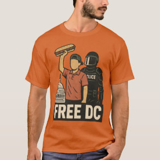 The Sandwich Guy Free voor DC T-shirt