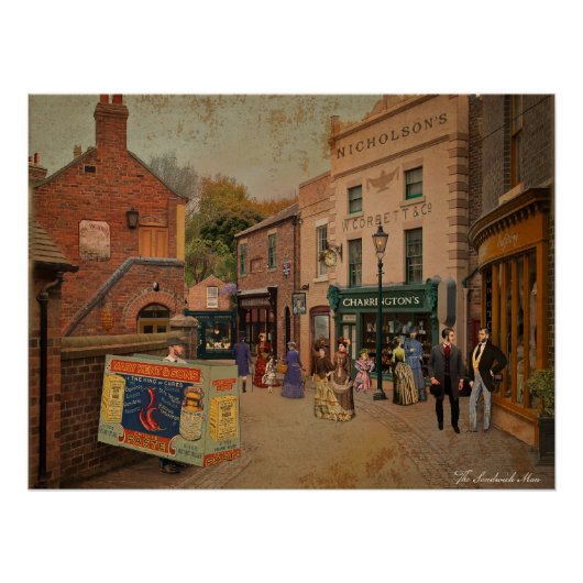 The Sandwich Man Perfect Poster (Voorkant)