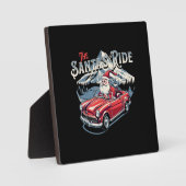 The santa's ride. fotoplaat (Voorkant)