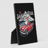 The santa's ride. fotoplaat (Zijkant)