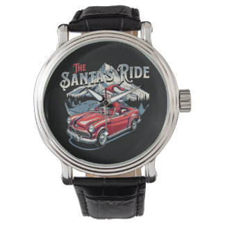 The santa's ride. horloge
