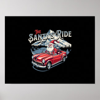 The santa's ride. poster