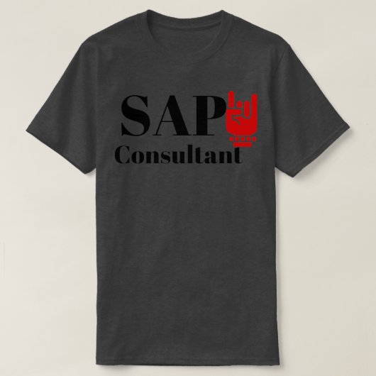 The SAP Consultant T-shirt (Design voorkant)