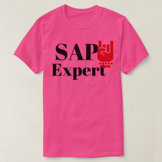 The SAP Expert T-shirt (Design voorkant)