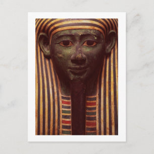 The sarcophagus of Psametik (664-610BC) detail of Briefkaart