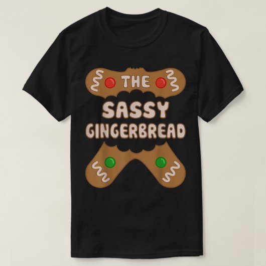 The Sassy Gingerbread, Family Matching Group Chris T-shirt (Design voorkant)