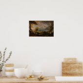 The Savage State (1834) - Thomas Cole Poster (Keuken)