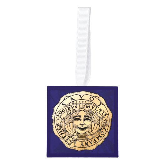The Savoy Cube Ornament (Voorkant)