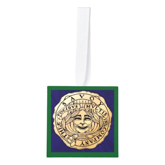 The Savoy Cube Ornament (Voorkant)