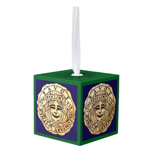 The Savoy Cube Ornament (Achter hoekig)